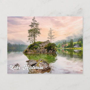 Carte Postale Lac Hintersee, Allemagne
