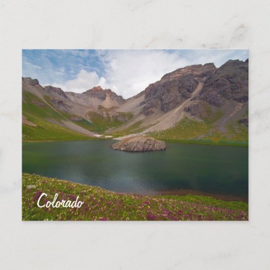 Carte Postale Lac Island (Devant)