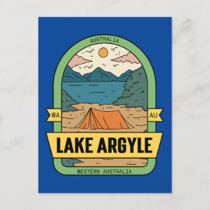 Carte Postale Lac Jacquard Ouest Australie