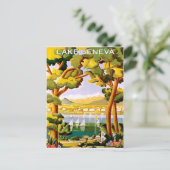 Carte Postale Lac Léman (Debout devant)