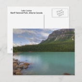 Carte Postale Lac Louise (Devant / Derrière)