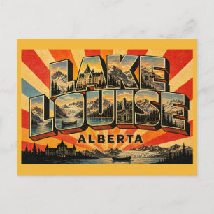 Carte Postale Lac Louise Alberta Gemme Turquoise