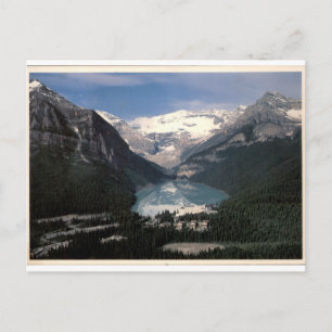Carte Postale Lac Louise Canada Panorama Montagnard Vintage