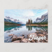 Carte Postale Lac Maligne, Parc national Jasper (Devant)