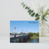 Carte Postale Lac Marine Southport (Debout devant)
