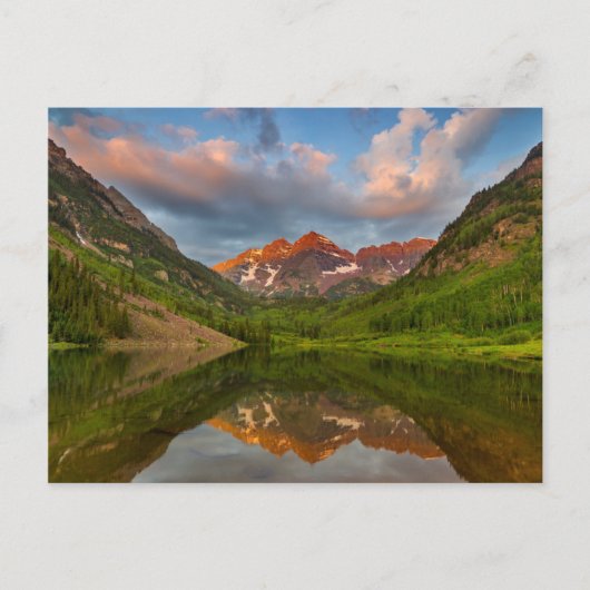 Carte Postale Lac Maroon Bells (Devant)