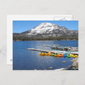 Carte Postale Lac Mary- Mammoth, CA (Devant / Derrière)