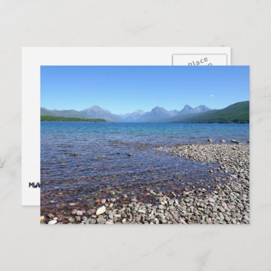 Carte Postale Lac McDonald II (Devant / Derrière)