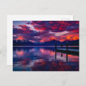 Carte Postale Lac McDonald, Montana (Devant / Derrière)