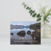 Carte Postale Lac McDonald, Rive, Montagnes, Glacier NP (Debout devant)