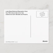 Carte Postale Lac Mead - Las Vegas (Dos)