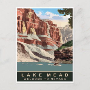 Carte Postale Lac Mead, Nevada, Voyage