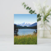 Carte postale : Lac Mendenhall et Glacier (Debout devant)