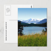 Carte postale : Lac Mendenhall et Glacier (Devant / Derrière)