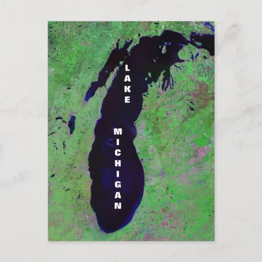 Carte Postale Lac Michigan (Devant)