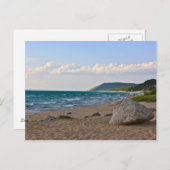 Carte Postale Lac Michigan (Devant / Derrière)