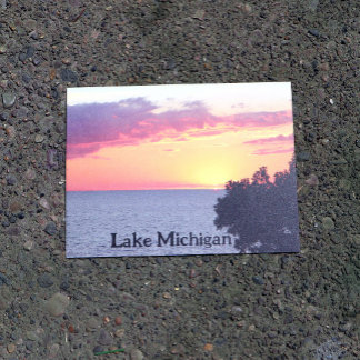 Carte Postale Lac Michigan