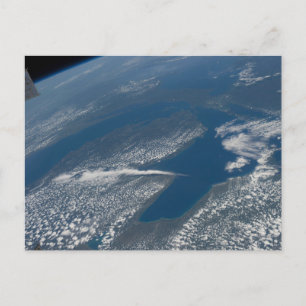 Carte Postale Lac Michigan, Lac Huron Et État Du Michigan.