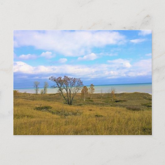 Carte Postale Lac Michigan, Sheboygan, Wisconsin (Devant)