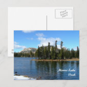 Carte Postale Lac Mirror (Devant / Derrière)
