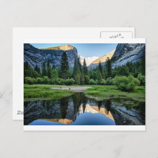 Carte Postale Lac Mirror (Devant / Derrière)