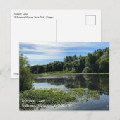 Carte Postale Lac Mission, OR (Devant / Derrière)