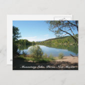 Carte Postale Lac Monastery, Nouveau-Mexique (Devant / Derrière)
