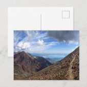 Carte Postale Lac Mono du col Koip Peak - Sierra (Devant / Derrière)