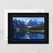 Carte postale Lac Moraine (Devant / Derrière)