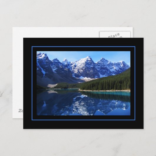 Carte postale Lac Moraine (Devant / Derrière)