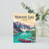 Carte Postale Lac Moraine Canada (Debout devant)