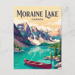 Carte Postale Lac Moraine Canada