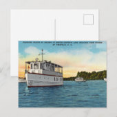 Carte Postale Lac Moultrie Pinopolis S.C. de Santee-Cooper (Devant / Derrière)