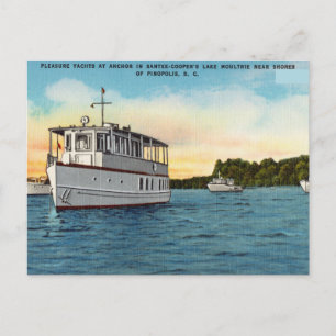 Carte Postale Lac Moultrie Pinopolis S.C. de Santee-Cooper