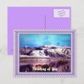 Carte Postale Lac Mountain (Devant / Derrière)