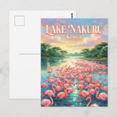 Carte Postale Lac Nakuru Kenya (Devant / Derrière)