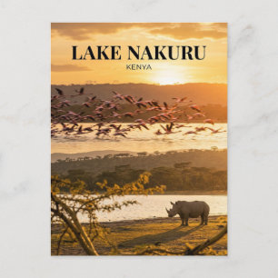 Carte Postale Lac Nakuru, Nakuru, Vallée du Rift