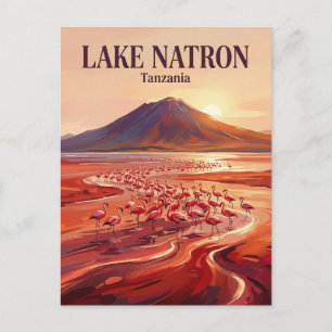 Carte Postale Lac Natron Tanzanie