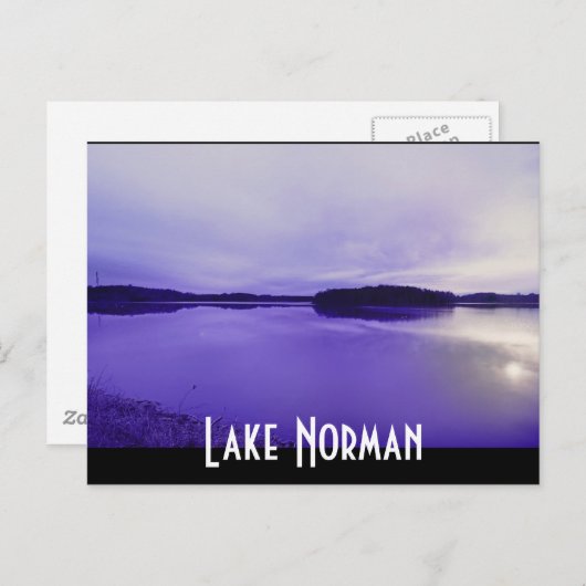 Carte Postale Lac Norman (Devant / Derrière)