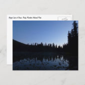 Carte Postale Lac Nymph à Dawn (Devant / Derrière)