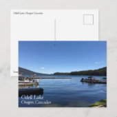 Carte Postale Lac Odell, Oregon (Devant / Derrière)