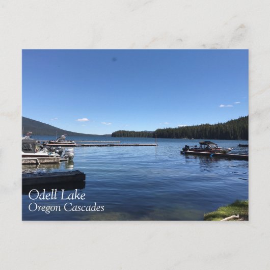 Carte Postale Lac Odell, Oregon (Devant)