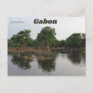 Carte Postale Lac Oguemoué au Gabon