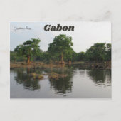 Carte Postale Lac Oguemoué au Gabon (Devant)