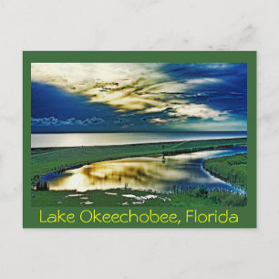 Carte Postale Lac Okeechobee, Floride, États-Unis