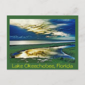 Carte Postale Lac Okeechobee, Floride, États-Unis (Devant)