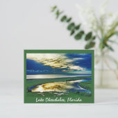 Carte Postale Lac Okeechobee, Floride, États-Unis (Debout devant)