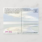 Carte Postale Lac Okeechobee, Floride, États-Unis (Dos)