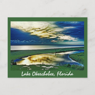Carte Postale Lac Okeechobee, Floride, États-Unis