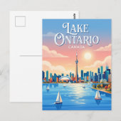Carte Postale Lac Ontario Canada (Devant / Derrière)